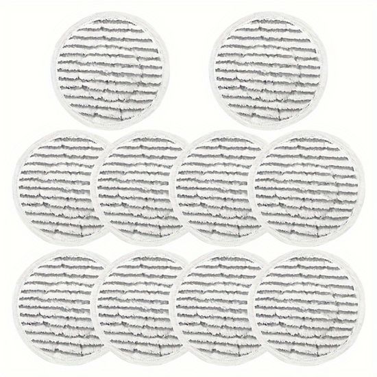8 Tampons De Rechange Pour Vadrouille Vapeur Shark (S8001, S7001, S7201, Etc.)