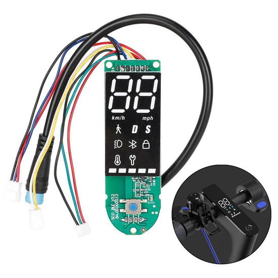 Tableau De Bord De Remplacement Pour Trottinette électrique Xiaomi Pro - PCB Bluetooth, Affichage Vitesse Et Batterie - 9