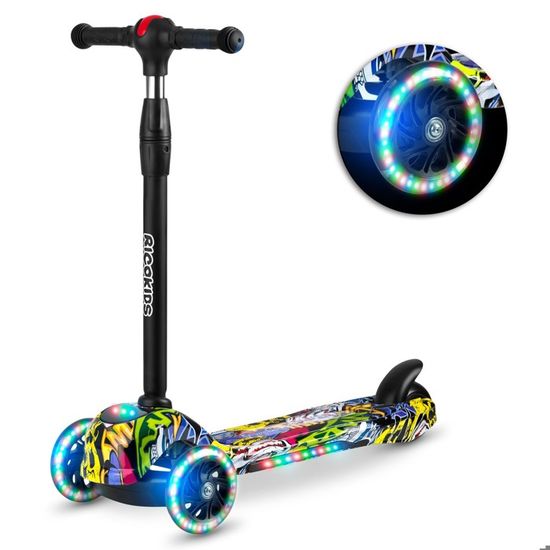Trottinette Tricycle 3 En 1 Ricokids Pour Enfant – Avec Siège Réglable – Poids Max 30 Kg – Rose – Éveil à L'équilibre - 3