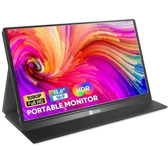 ARZOPA S1 Table Ecran Gaming Portable 15.6" FHD 1080P HDMI Noir