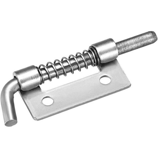 Lot De 3 Loquets De Porte De Placard Avec Bouton Tournant BZP 50 Mm