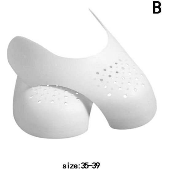 Protecteur Anti-pli lavable, 1 paire, embout de protection pour chaussures de sport légères [68AA1D5]