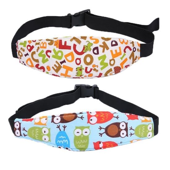 Support De Tête Siège Auto Bébé TANOFAR - Coussin Réglable 2 En 1, Double Face, Pour Nouveau-né, Poussette, Balançoire
