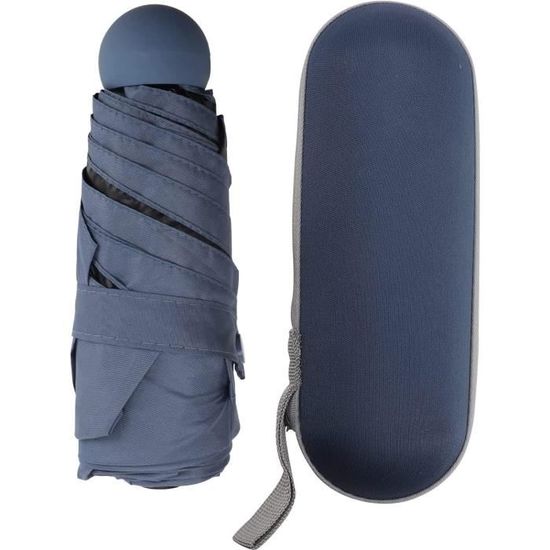 Mini Parapluie de Poche Ultraléger 5 Plis Portable Protection UV Petit