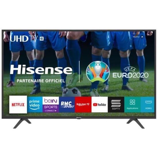 Hisense - Smart TV Ultra HD 43" - 43B7100 - 108cm - 4K - Slim Design - WiFi