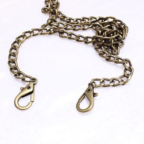 2 Chaînes De Bandoulière Dorées Pour Sac à Main - Longueur 14.5 Cm - Lot De 2 Pièces - Neuf Avec étiquettes