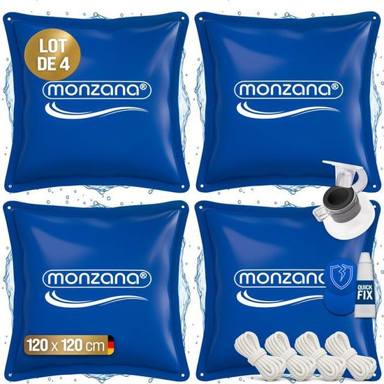 Coussin D’hivernage Piscine 4m Rond – PVC Résistant Chlore, Valve Boston, 6 Oeillets - 4