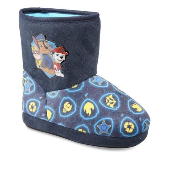 Chaussons Bleu Pat Patrouille Enfants Chaussea Bleu Bleu Cdiscount