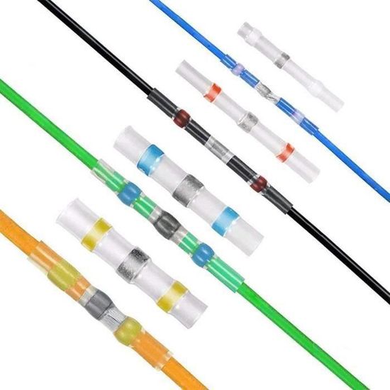 Yoicn Lth Lot De 50 Connecteurs De Fil à Souder étanches