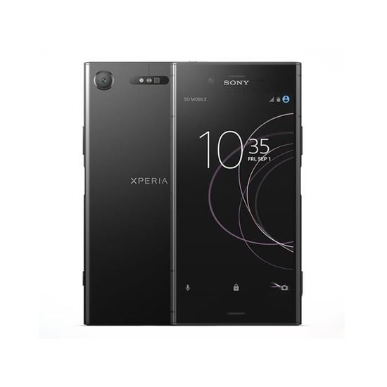 Smartphone Sony Xperia xz1 Single Sim 4 go 64 Go noir Cdiscount