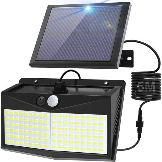 Lampe Solaire Exterieur Detecteur de Mouvement, Nipify 108 LED
