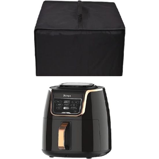 Housse résistante à la chaleur, imperméable et anti-poussière pour friteuse à air Ninja Foodi MAX Dual Zone AF400EUCP 9,5L, AF500EU 10,4L, Airfryer Combi 7000 Séries XXL 8,3 L (HD9875/90) (empilé