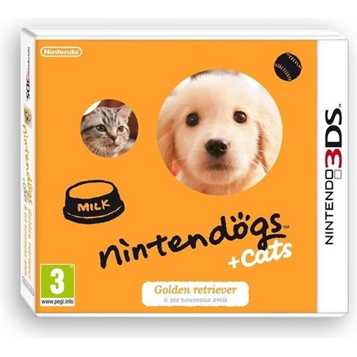 Nintendogs + Cats Golden Jeux 3DS