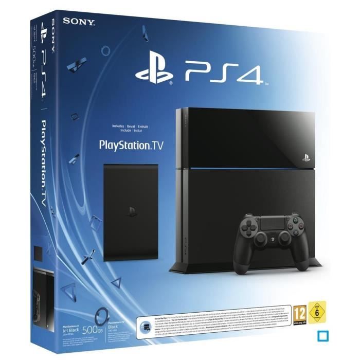 PS4 + PlayStation TV + Voucher Cdiscount Jeux vidéo