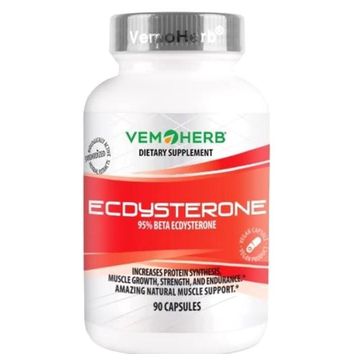 Vemoherb 95% Beta Ecdysterone 90 capsules