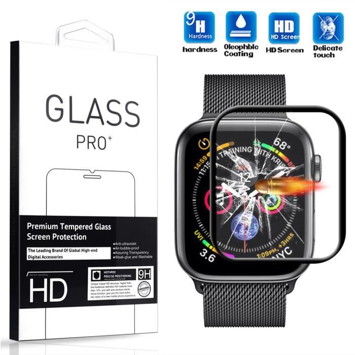 [1 Pack] Protection d'écran pour Apple Watch Series 4 44mm, Film de Protection