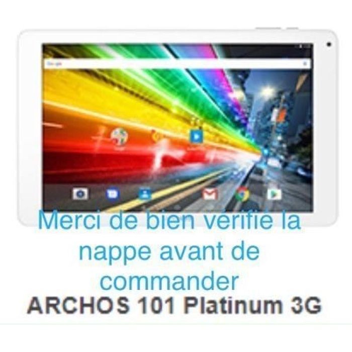 Vitre Tactile Blanc Screen 10\