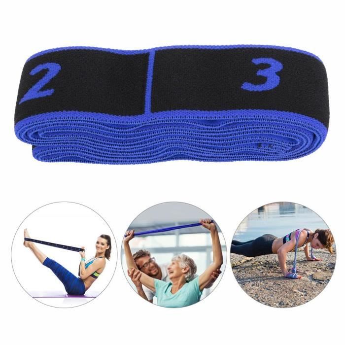AIZ Fitness Elastic Bands Resistance Belt Yoga Sling Accessoire d'exercice pour la formation (bleu)