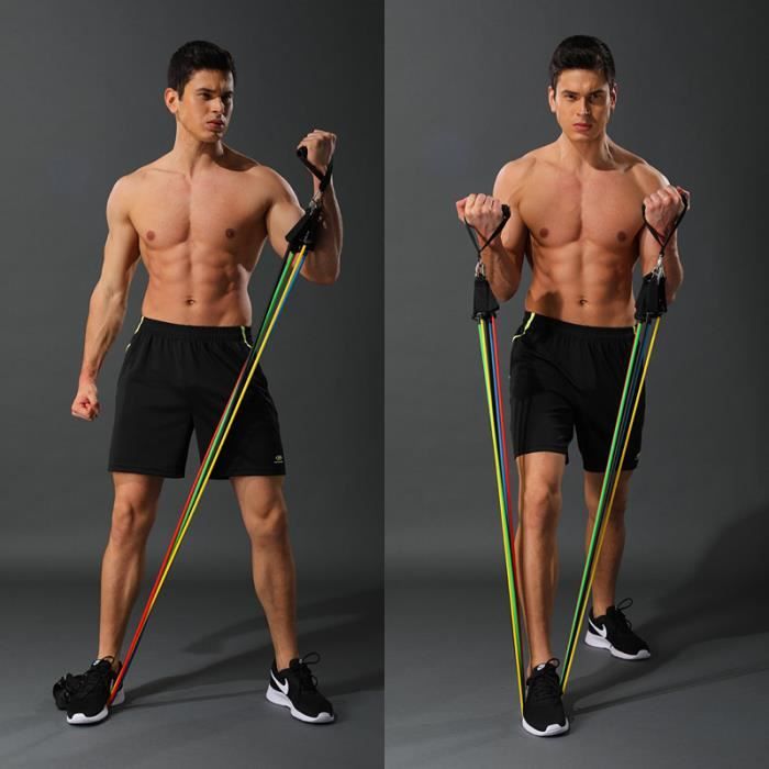 Appareil Abda Mixte-Accessoire mode 11 pièces Extracteur multifonction fitness-noir LANGJING®