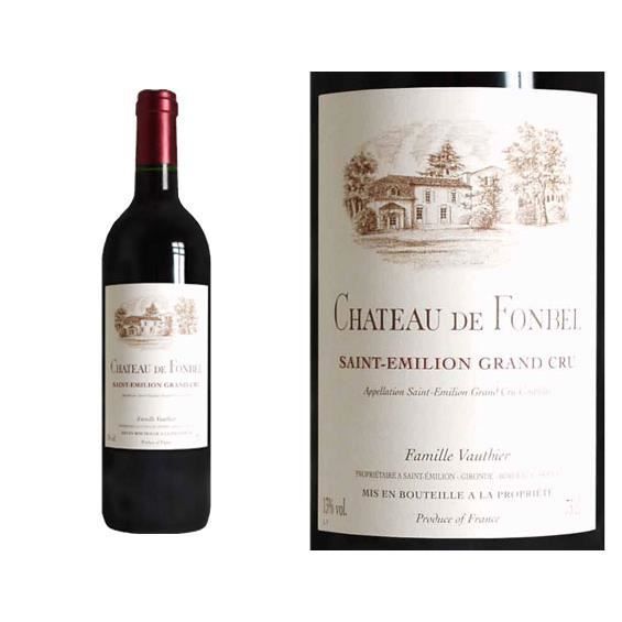 Château De Fonbel 2012 Saint-Emilion Grand Cru - Vin Rouge de Bordeaux