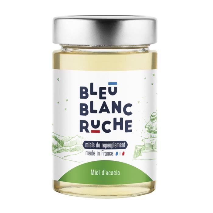 Bleu Blanc Ruche Miel d'acacia 250g