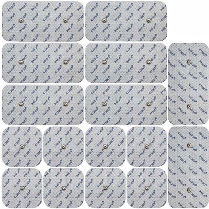 16 électrodes axion compatibles avec COMPEX avec connecteurs snap