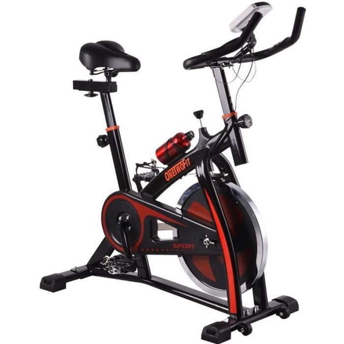 OneTwoFit Vélo d'Exercice d'Intérieur Cyclisme Vélo Stationnaire Maison Entraînement Gym Cardio OT018R