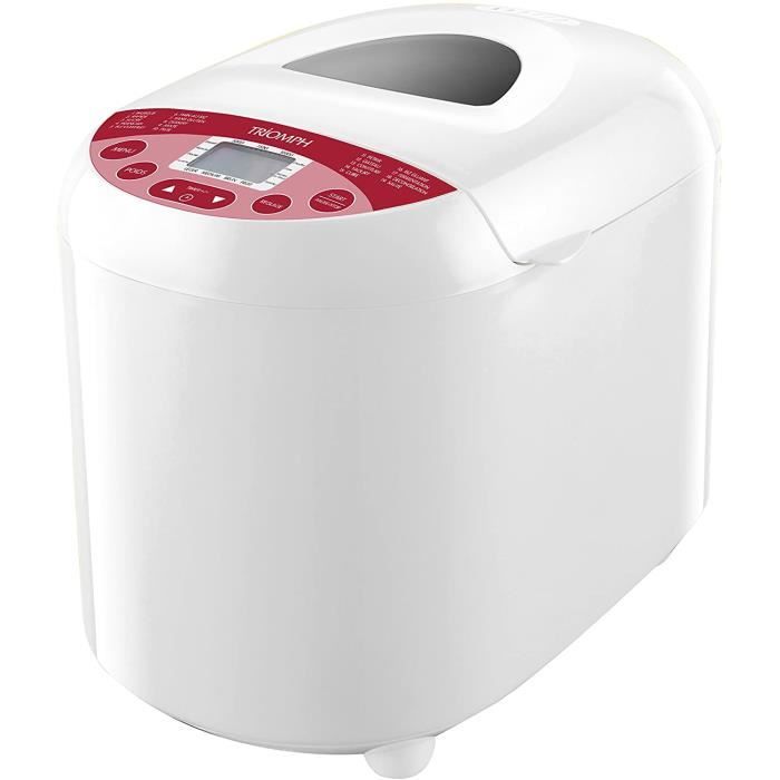 Triomph ETF1846 Machine à pain, 550 W, 1 Kilogram, Blanc/Rouge