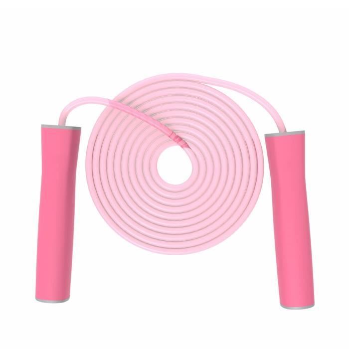 Accessoires Fitness - Musculation,Cordes à sauter pour enfants cordes à sauter pour filles avec poignée souple réglable - Type PINK