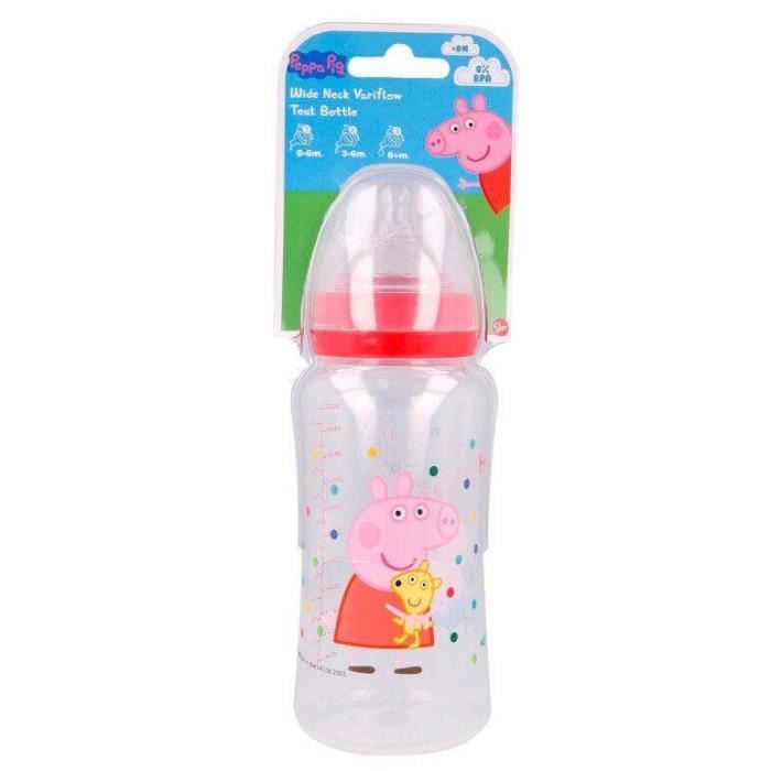 Peppa Pig baby bottle 360ml - - - Ocio Stock