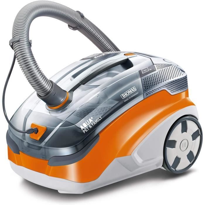 Aspirateurs balais Thomas 788568 Aqua+ Pet & Family Aspirateur, 1700 W, 2.4 liters, Orange-Gris310