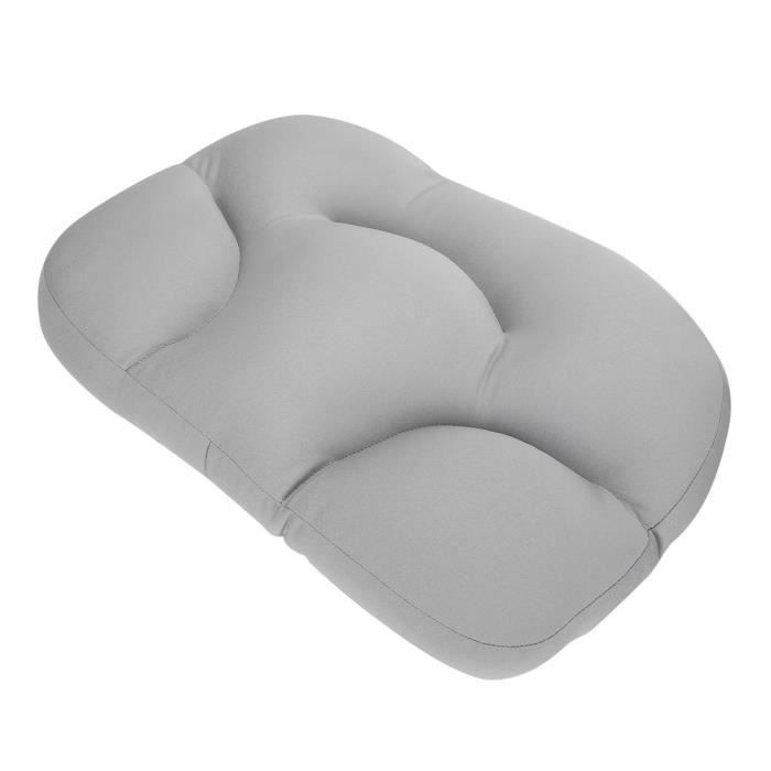ESTINK oreiller moelleux Oreiller de sommeil en mousse multifonctionnel Oreiller de soins de soutien de la tête du cou doux pour la
