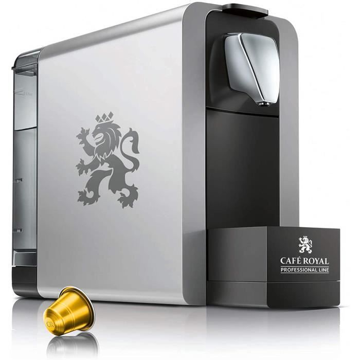 Machine à café Compact Pro 1L grise pour capsules Café Royal Pro (uniquement)