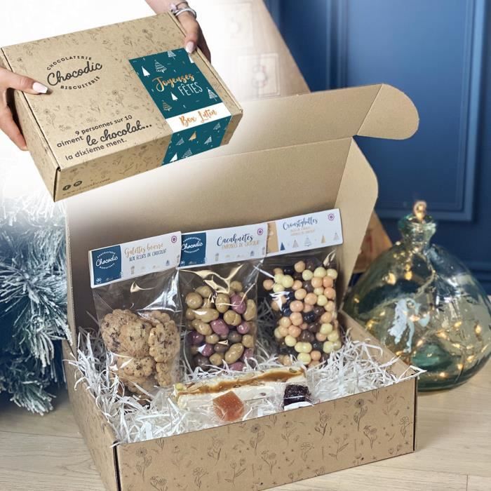 BOX LUTIN - CHOCOLAT DE NOEL - CADEAU PERE NOEL - CHOCOLAT ARTISANAL