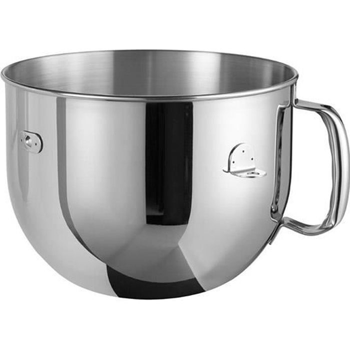 Kitchenaid - bol 6.9l inox poli à poignée pour artisan professionnel - 5kr7sb