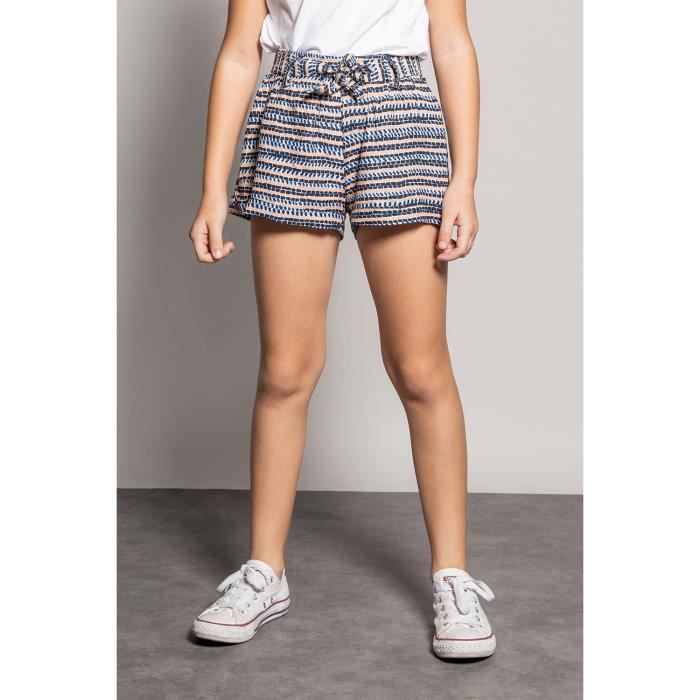 DEELUXE Short à imprimé graphique MALEA Print Blue Wave