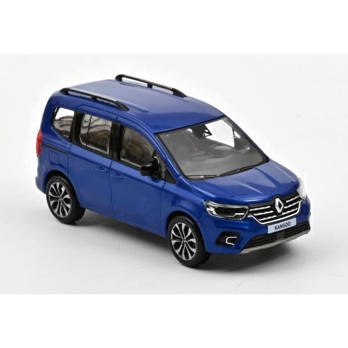 RENAULT Kangoo Ludospace 2021 Bleu Voiture de Collection NOREV 1/43