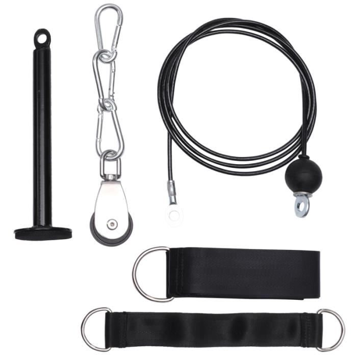 1 ensemble d'exercice de bras pratique durable simple pour la formation de à domicile de musculation BARRE - HALTERE - POIDS