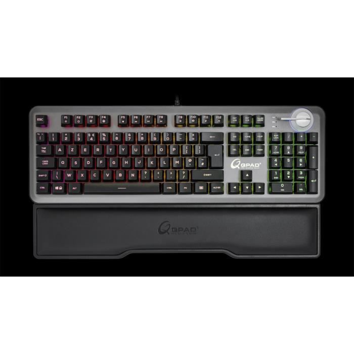 QPAD Clavier pro gaming m?canique RGB permutable MK95 QPAD - AZERTY