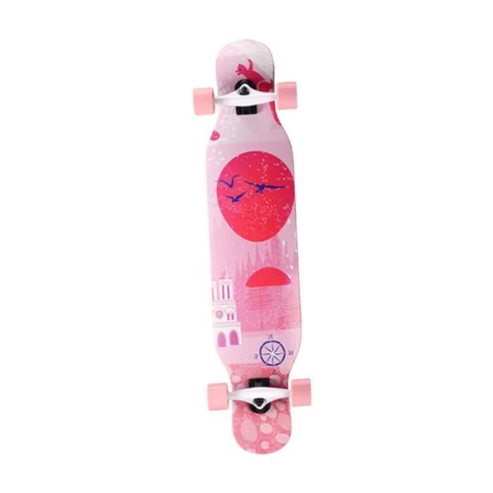 Planche de skateboard complète professionnelle Longboard Street Dancing Skateboard SKATEBOARD - SHORTBOARD - LONGBOARD - PACK