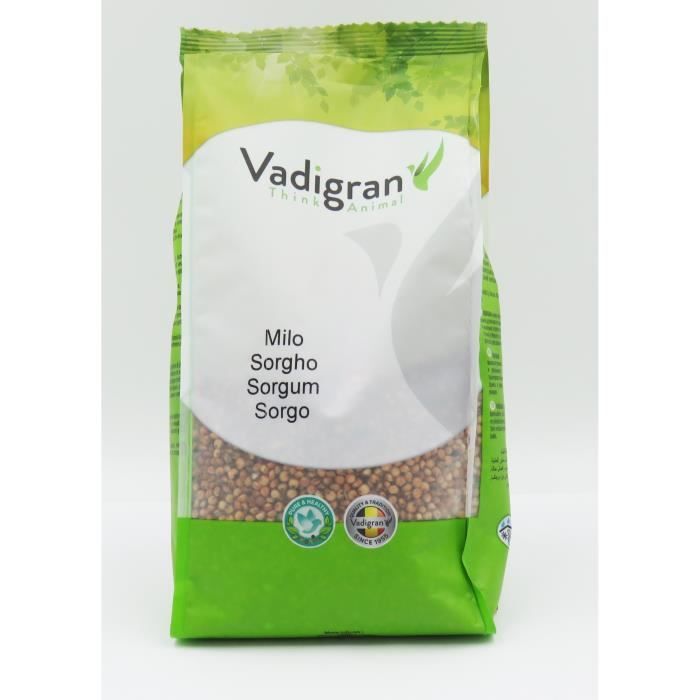 Vadigran - Graines pour OISEAUX sorgho 1Kg