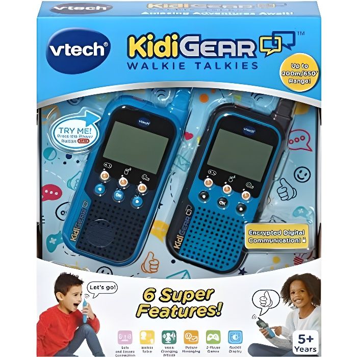 VTech 518503 KidiGear Talkies Walkie Multicolore 518503