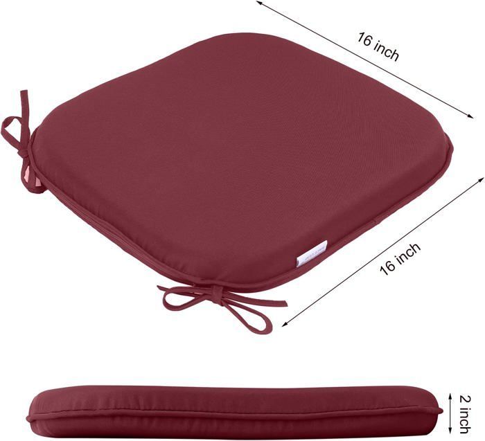 Lot De 2 Coussins D'assise Ronds - 40 Cm De Diamètre, 5 Cm D'épaisseur - Dessous Antidérapant - Pour école, Maison, Jardin - Rose