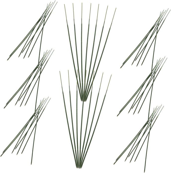 12 Branches De Fausses Fleurs Dorées Pailletées - Déco Noël, Guirlandes, Couronnes - Longueur 28.5 Cm