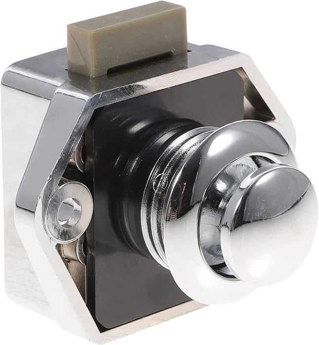 Loquet à Bouton-poussoir Pour Camping-car – Serrure De Tiroir, Loquet