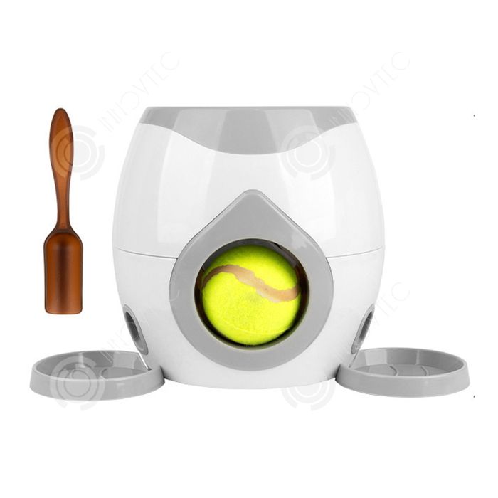 Comparer les prix de INN Lanceur automatique de balle pour chiens mini inclus 2 balles multifonctionnel lanceur de balle automatique pas besoin charger