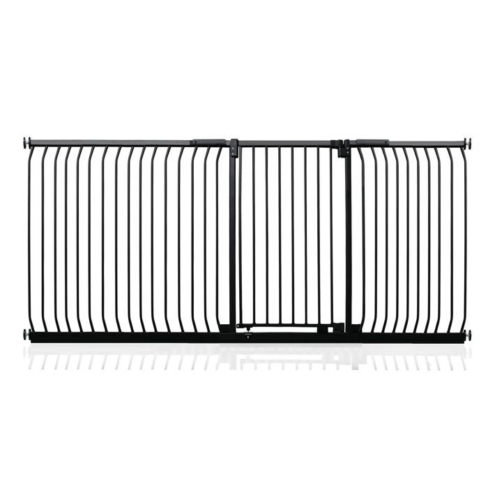 Barrière De Sécurité Extra Haute Pour Enfants - Fixation Par Pression 68,5-75cm - Blanc - 104cm