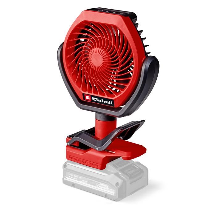 Einhell Ventilateur sans Fil GC-CF 18/110 Li-Solo PXC (18V 3 Niveaux de Vitesse) Livré sans Batterie ni Chargeur - Einhell