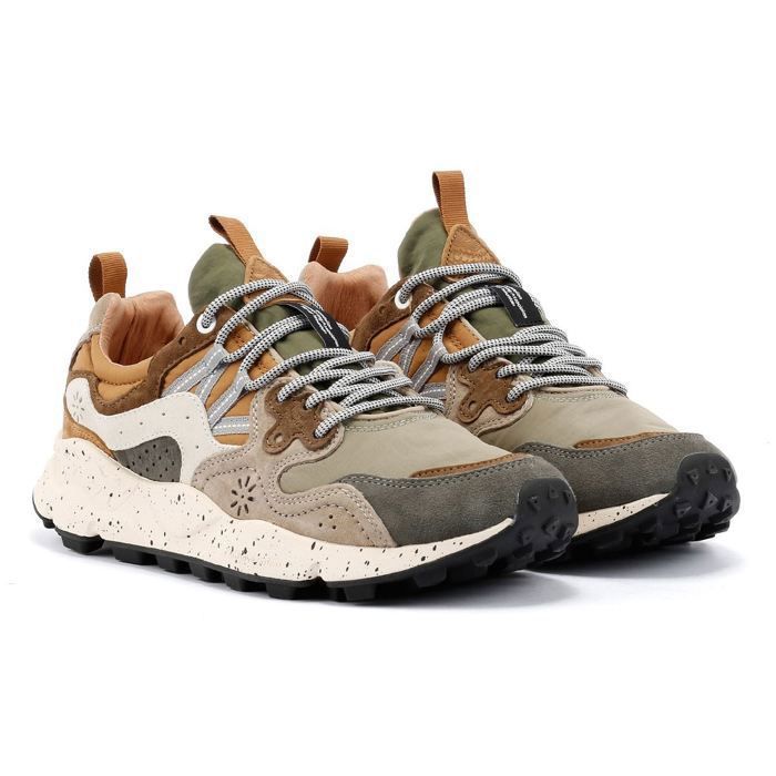 FLOWER MOUNTAIN Baskets Marron Pour Hommes