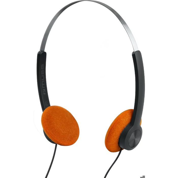 Casque supra-aural - MUSE - M-206 CF - Léger 60g - Design vintage - Connecteur USB-C